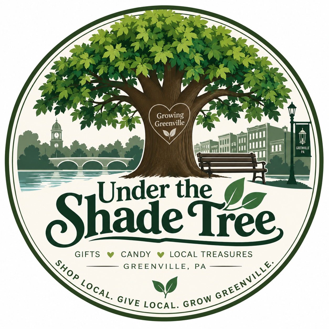 Under the Shade Tree in Greenville PA Logo